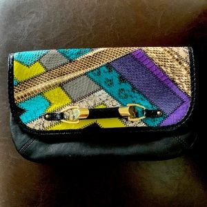 Jimmy Choo Exotic Large Clutch Bag